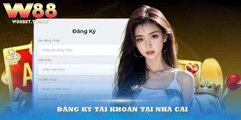 Hướng dẫn đăng ký W88 chi tiết cho người chơi