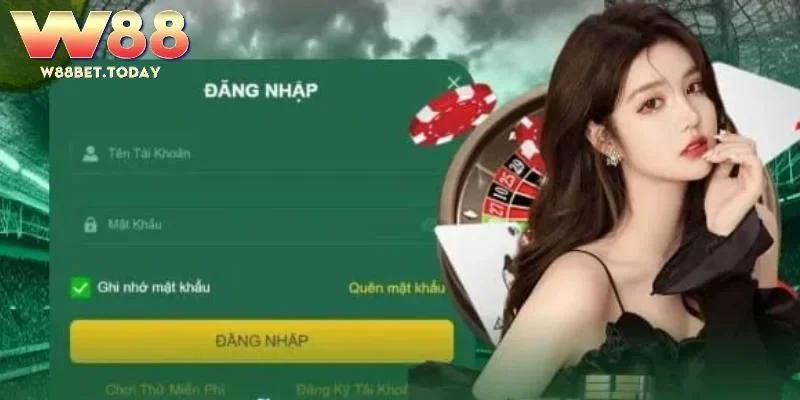 Hướng dẫn đăng nhập W88 nhanh chóng, chính xác