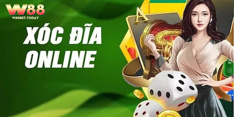 Giao diện hiện đại của game bài xóc đĩa tại nhà cái W888.li
