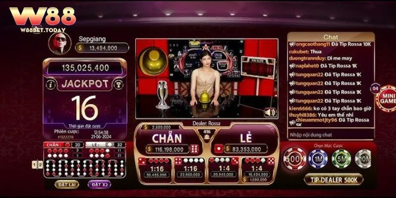Chi tiết ván cược xóc đĩa trên màn hình